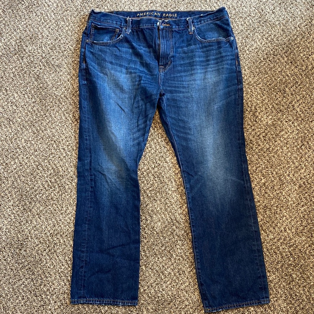 American Eagle Jeans, Original Straight, 42x32